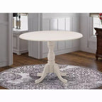 Table à manger en bois d'acacia offrant une texture boisée avec deux rallonges abattantes de 23 cm