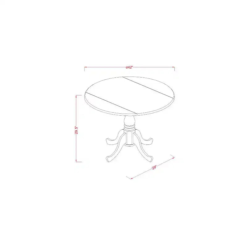 Table à manger en bois d'acacia offrant une texture boisée avec deux rallonges abattantes de 23 cm