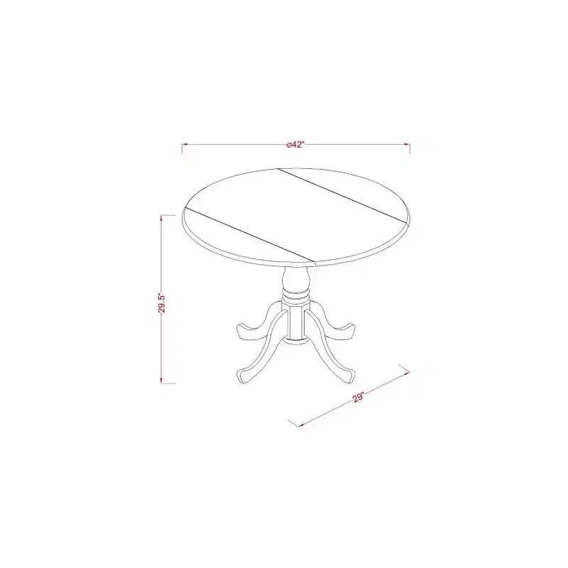 Table à manger en bois d'acacia offrant une texture boisée avec deux rallonges abattantes de 23 cm
