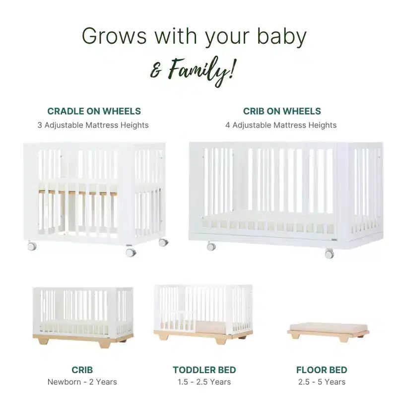 Lit de bébé convertible 8-en-1 Spirit