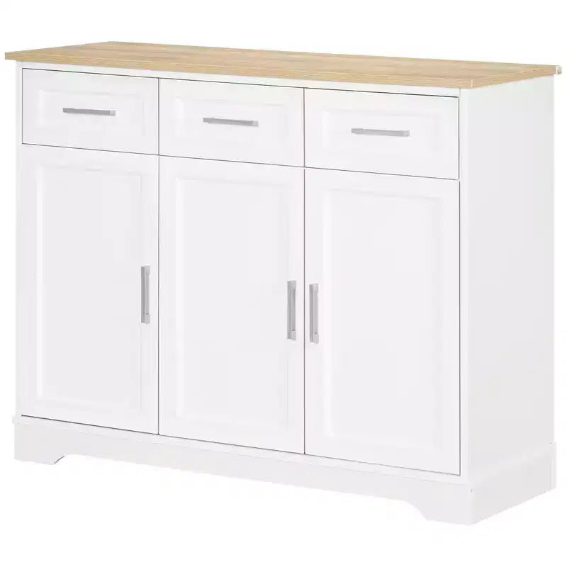 Modern Kitchen Sideboard Buffet Cabinet with Storage, Kitchen Island Dining Room Cabinet Living Room Furniture
