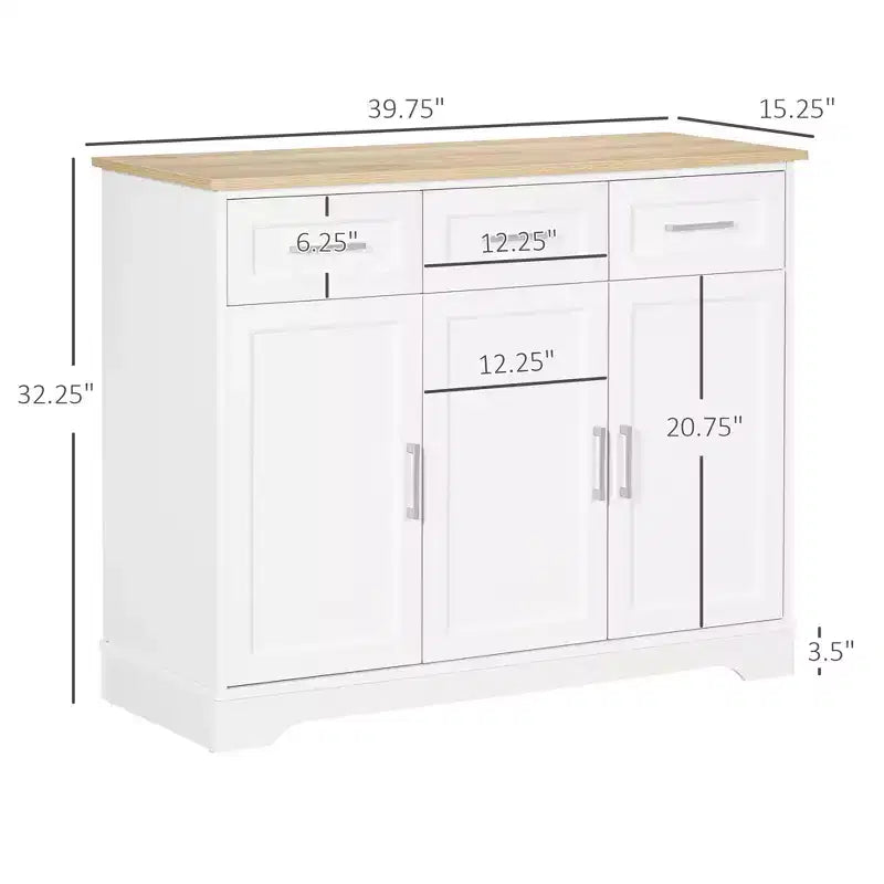 Bahut de cuisine moderne avec rangement, îlot de cuisine, meuble de salle à manger, meuble de salon