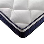 Matelas Mi-Ferme en Mousse à Mémoire de Forme, Matelas Hybride à Ressorts Ensachés, Matelas en Boîte pour Maison, Hôtel, Appartement