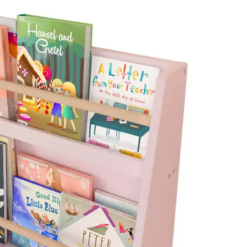 Bibliothèque pour enfants à 3 niveaux, étagère à livres pour enfants, aide à garder les chambres, les salles de jeux et les salles de classe organisées