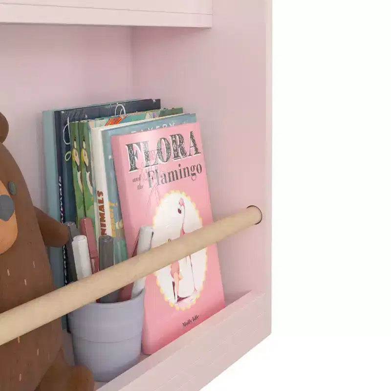 Bibliothèque pour enfants à 3 niveaux, étagère à livres pour enfants, aide à garder les chambres, les salles de jeux et les salles de classe organisées