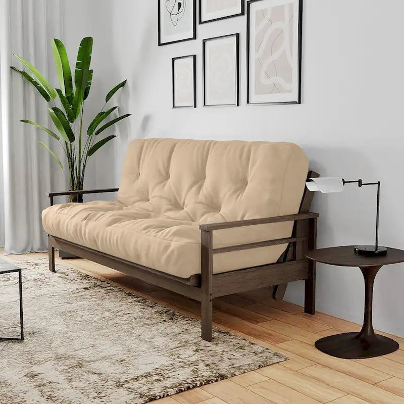 Matelas de futon Loosh Home en mousse à mémoire de forme 10 Gel, taille double