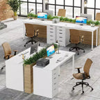 Bureau d'ordinateur Lantine avec 5 tiroirs, bureau moderne et simple de 119 cm pour la maison, le bureau et l'étude, idéal pour les petits espaces