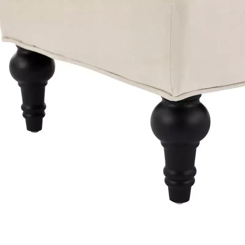 Banc de bout de lit moderne pour chambre à coucher, banc de fenêtre rembourré en velours avec 2 oreillers détachables pour salon ou entrée - Panipeachy