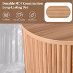 Table basse relevable de 47,2 po, table de centre ovale en bois avec rangement caché, table de salon moderne pour salon, chambre à coucher, bureau