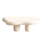 48,5 Table Basse Moderne Forme Nuage 4 Pieds
