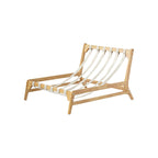 Fauteuil poire grand format, fauteuil poire moelleux avec cadre en bois massif, chaise longue confortable avec rembourrage en duvet