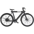 Vélo hybride électrique Bird Adult A-Frame 28, enjambement bas - Noir : Cadre en aluminium, vitesse maximale de 32 km/h