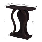 Console Newport Terry B avec étagère