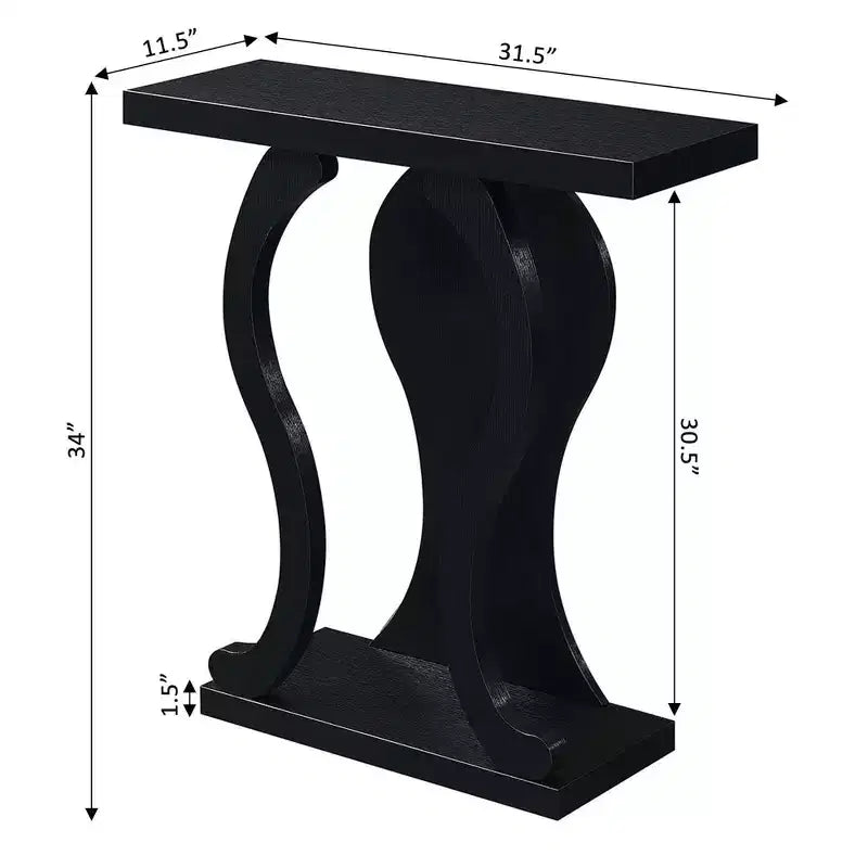 Console Newport Terry B avec étagère