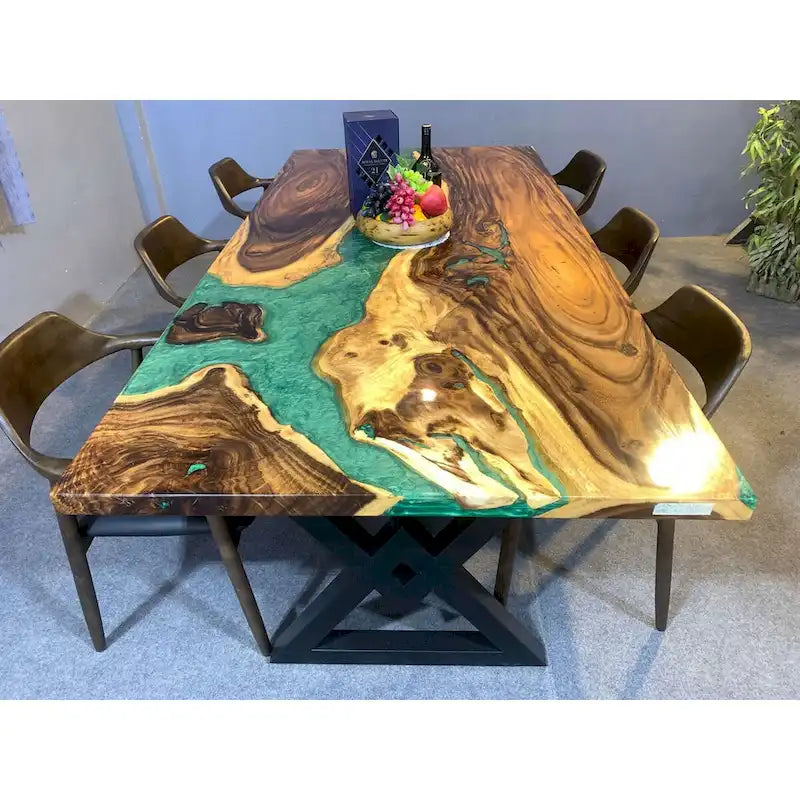 Table à manger en époxy Kanab Creek 90
