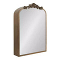 Armoire à bijoux avec miroir Kate & Laurel All Things Decor Arendahl en MDF, 20 x 6 x 30, doré