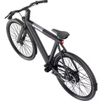 Vélo hybride électrique Bird Adult A-Frame 28, enjambement bas - Noir : Cadre en aluminium, vitesse maximale de 32 km/h