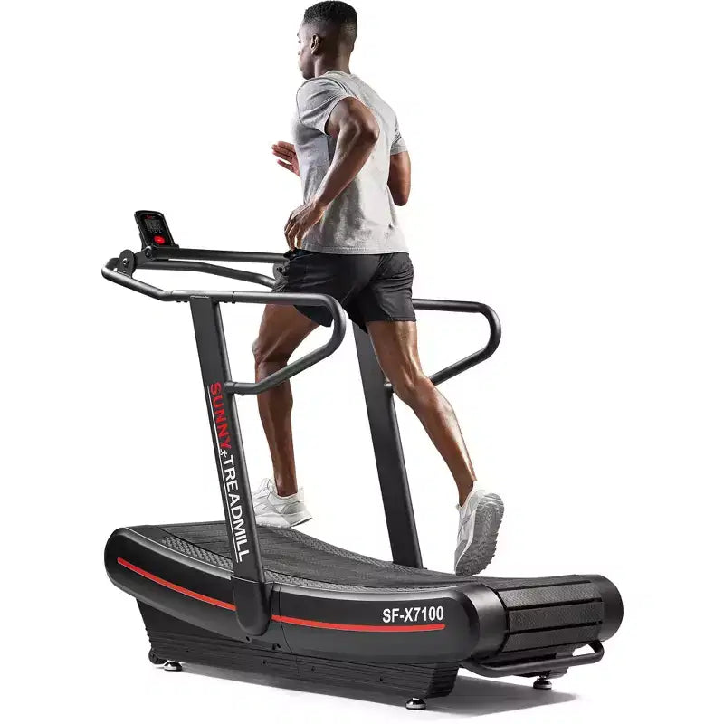 Tapis de course incurvé premium Sunny Health & Fitness
