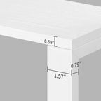 Bureau d'angle en L de 65 po avec DEL RVB, support pour moniteur et armoire de rangement – 1 personne | Blanc / Chêne / Gris anthracite / Noir